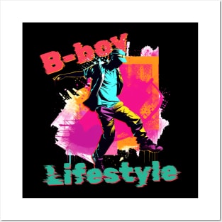 B boy lifestyle Posters and Art